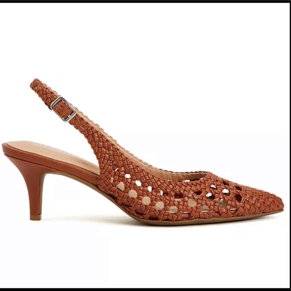 Alfani Babbsy Pointed-Toe Slingback Pumps - Picture 4 of 6